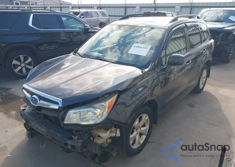 2015 Subaru Forester 2.5I Premium из США, поврежденный, VIN JF2SJADC9FH400828